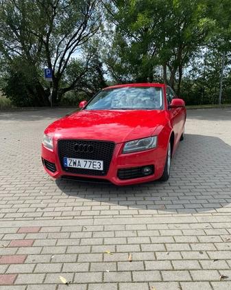 Audi A5 cena 34500 przebieg: 284000, rok produkcji 2008 z Wałcz małe 301